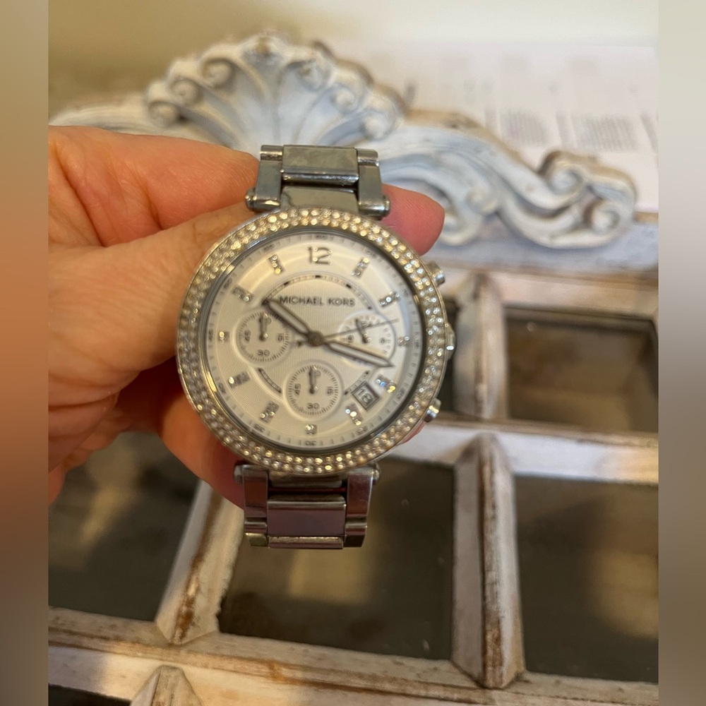 Michael Kors silver watch